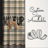 Bear Nursery Curtains Sleepy Kids Room Drapes Custom Size Kids Window Treatment & Gift Pillow Covers Cute Room Decor