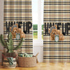 Bear Nursery Curtains Sleepy Kids Room Drapes Custom Size Kids Window Treatment & Gift Pillow Covers Cute Room Decor
