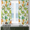 Kids Room Curtains Green Orange Dinosaur Drapes, Custom Size Window Panels & Gift Pillow Covers for Boys&#39; Nursery Decor
