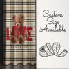 Bear Love Girls Room Curtains - Custom Size Window Drapes & Cute Gift Pillow Covers for Kids Bedroom Decor