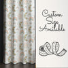 Boho Moon Rainbow Floral Flowers Nursery Kids Curtains & Nursery Window Drapes, Custom Size, Gift Pillow Covers for Toddler Room Decor
