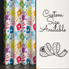 Colorful Kids Hands Pattern Nursery Curtains – Custom Kids Room Drapes & Cute Bedroom Window Treatment Decor with Gift Pillow Covers