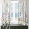 Nursery Curtains with Cute Blue Ship Lamb Bear Animals – Custom Kids Room Drapes, Boys Baby Room Decor with Gift Pillow Covers