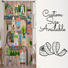 Houses Road Town Map Sheer Curtain for Girls Kids Room, Lightweight  Nursery Net Voile, Kids Room Window Drapes, Machine Washable