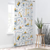 Construction Equipment Sheer Curtain for Boys Kids Room, Lightweight  Nursery Net Voile, Kids Room Window Drapes, Machine Washable