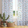 Colorful Cars on Road Sheer Curtain for Kids Room, Lightweight Cute Town Road Map Nursery Net Voile, Baby Room Window Drapes,