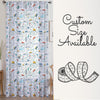 Colorful Cars on Road Sheer Curtain for Kids Room, Lightweight Cute Town Road Map Nursery Net Voile, Baby Room Window Drapes,