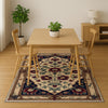 vintage rug, floral carpet, oriental border, victorian style, chenille rug, washable rug, classic decor, living room rug, bedroom carpet, tapestry rug, antique style, red floral rug, elegant carpet